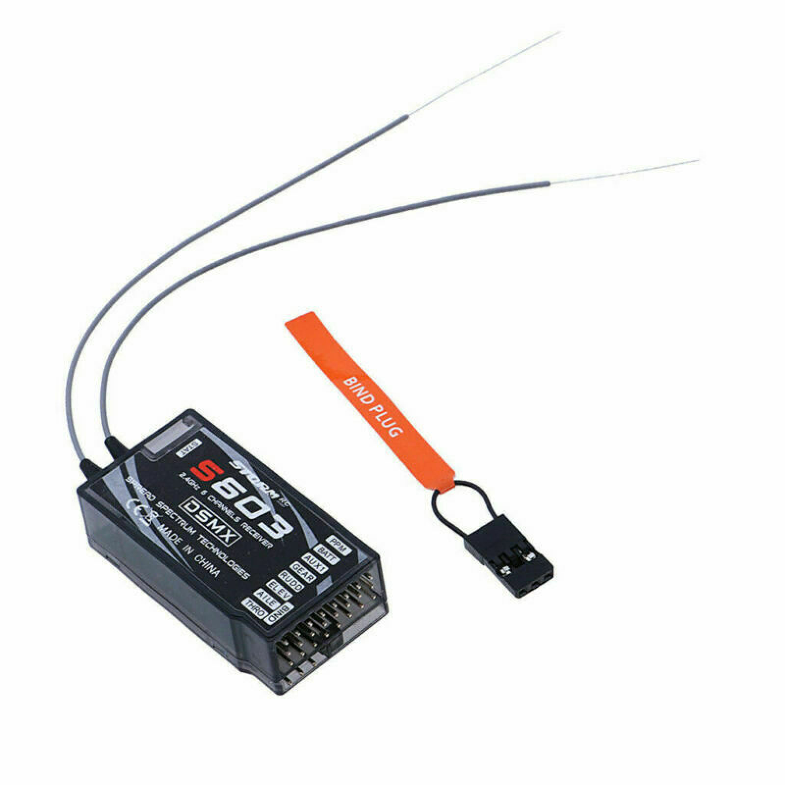 Drone Rc Aircraft - Penerima 6CH 2.4GHz PPM S603 dengan
