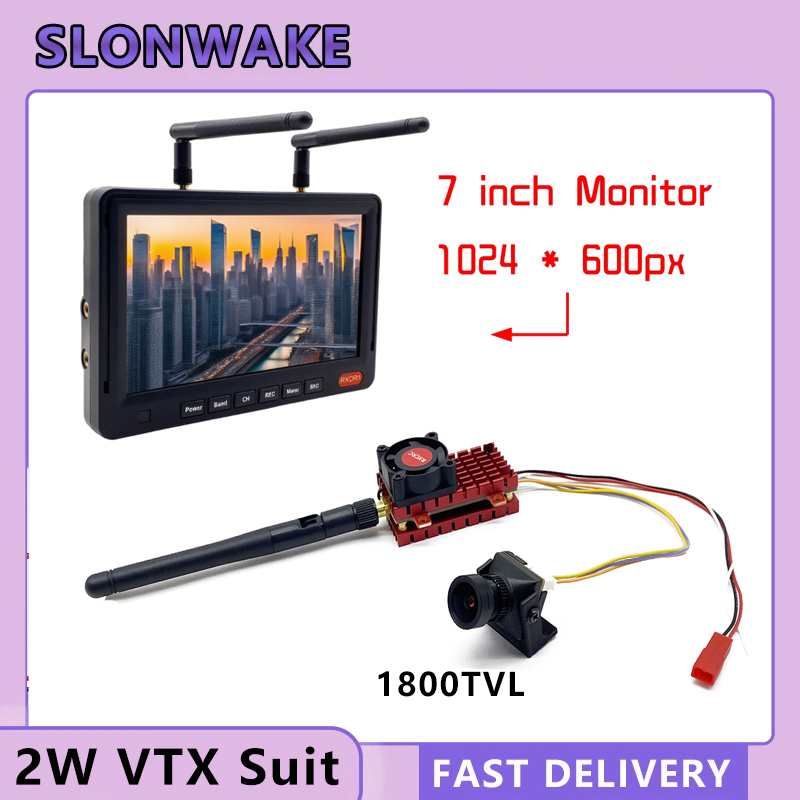 Drone Rc With Screen - SLONWAKE 5.8G 2W VTX FPV Kamera