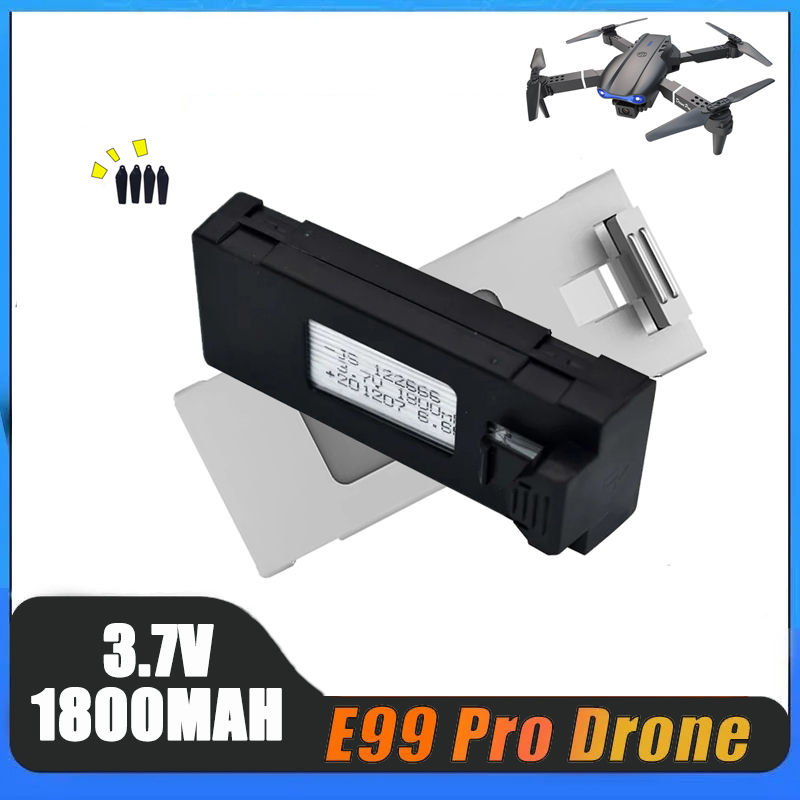 Drone Rc E88 Pro - 1-10 buah E99 Pro baterai Drone