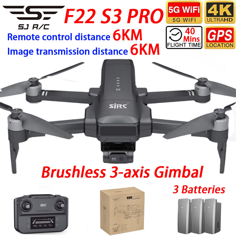 Drone Sjrc - Drone SJRC F22 S3 PRO GPS