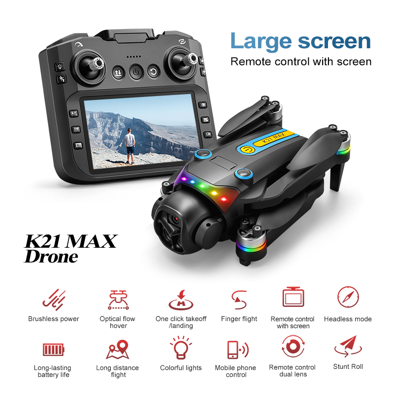 Drone Rc With Screen - Drone Udara Luar Ruangan Elektrik Kamera