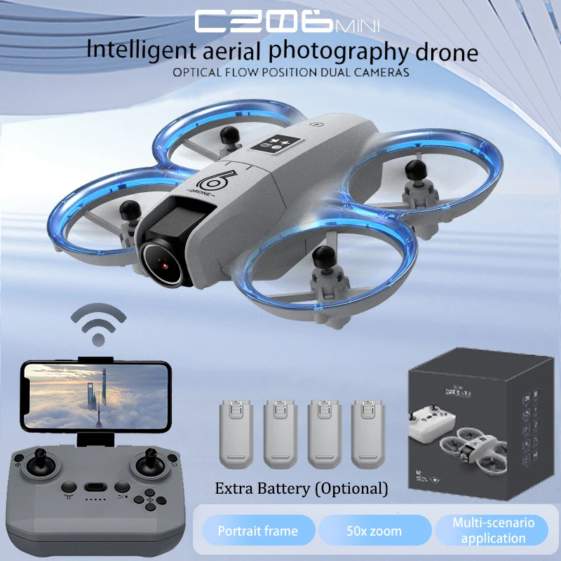 Dron Rc Quadcopter - Drone Quadcopter RC Mini CZ06 -
