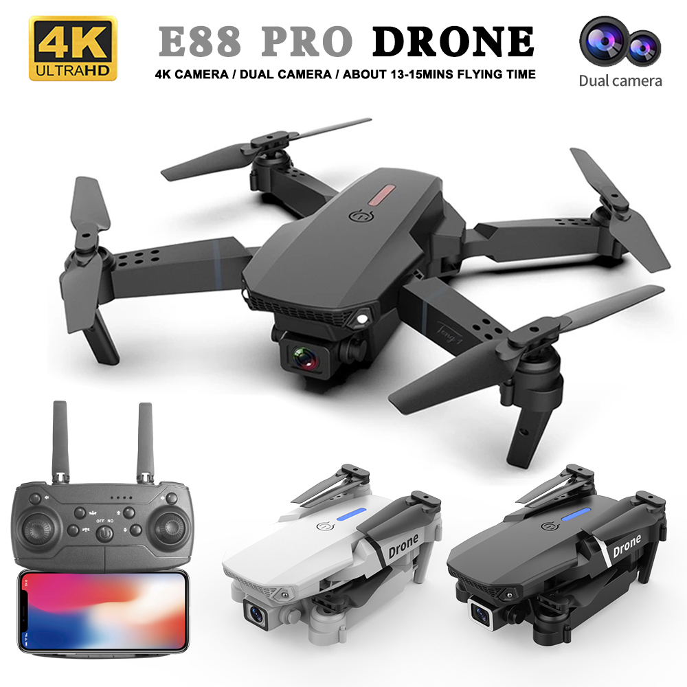 Drone Rc E88 Pro - Drone Mini RC E88 2026 Quadcopter