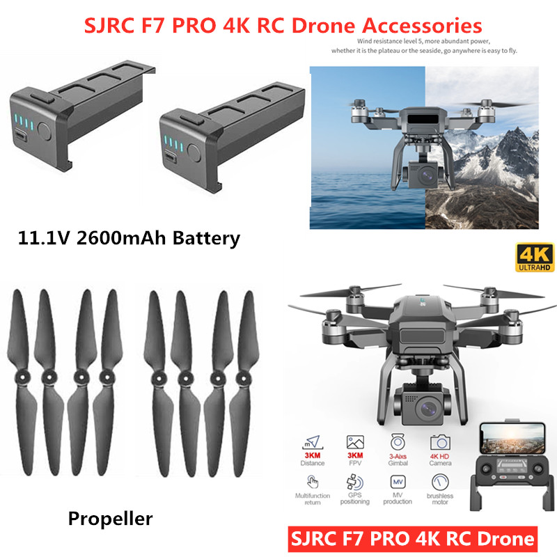 Drone Sjrc - Aksesori Drone RC F7 PRO, baling-baling