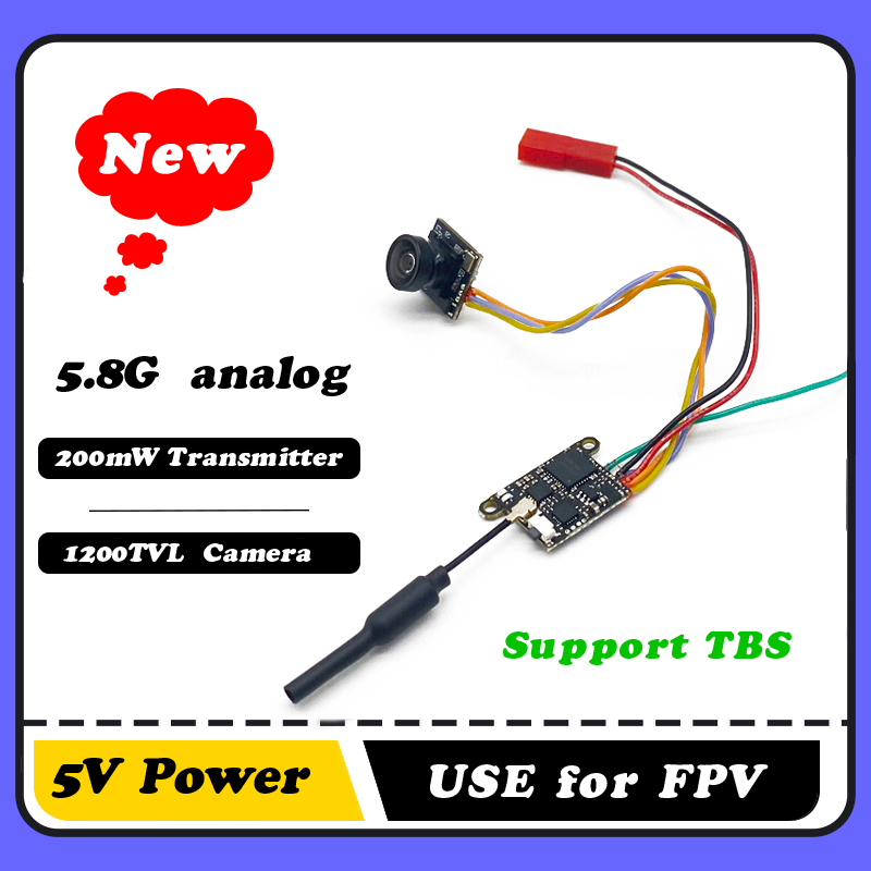 Rc Transmitter Drone - SLONWAKE 5.8G 1200TVL Kamera FPV VTX