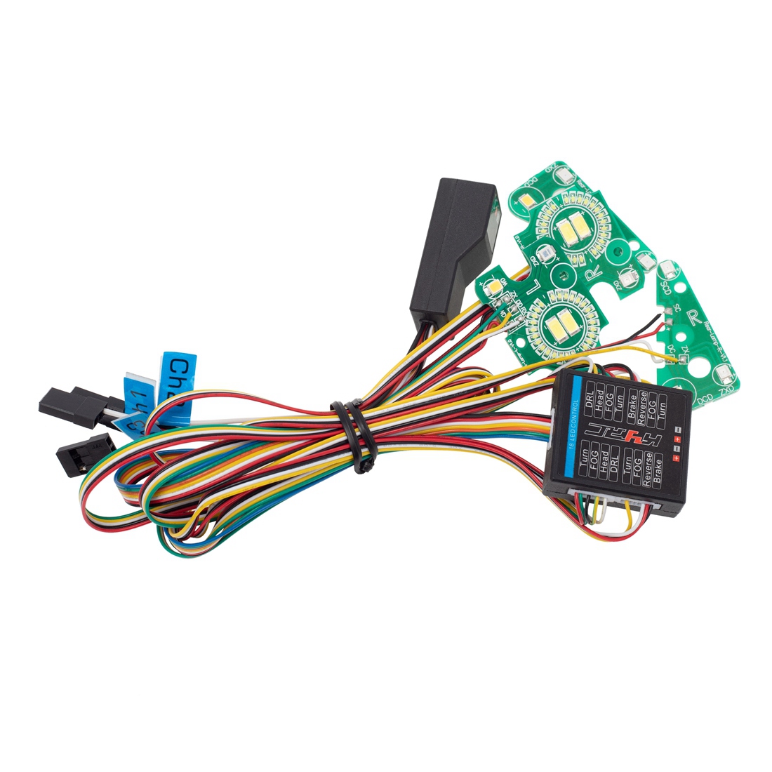 Drone Rc Bolide - Sistem lampu LED depan & belakang