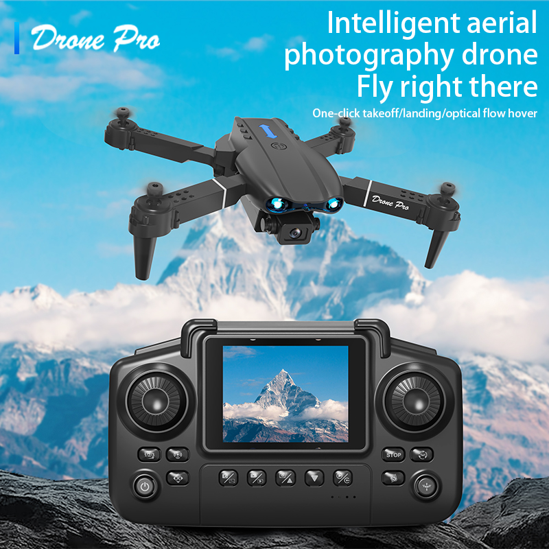 Dron Rc Quadcopter - E99 Drone Kontrol Layar Udara Drone