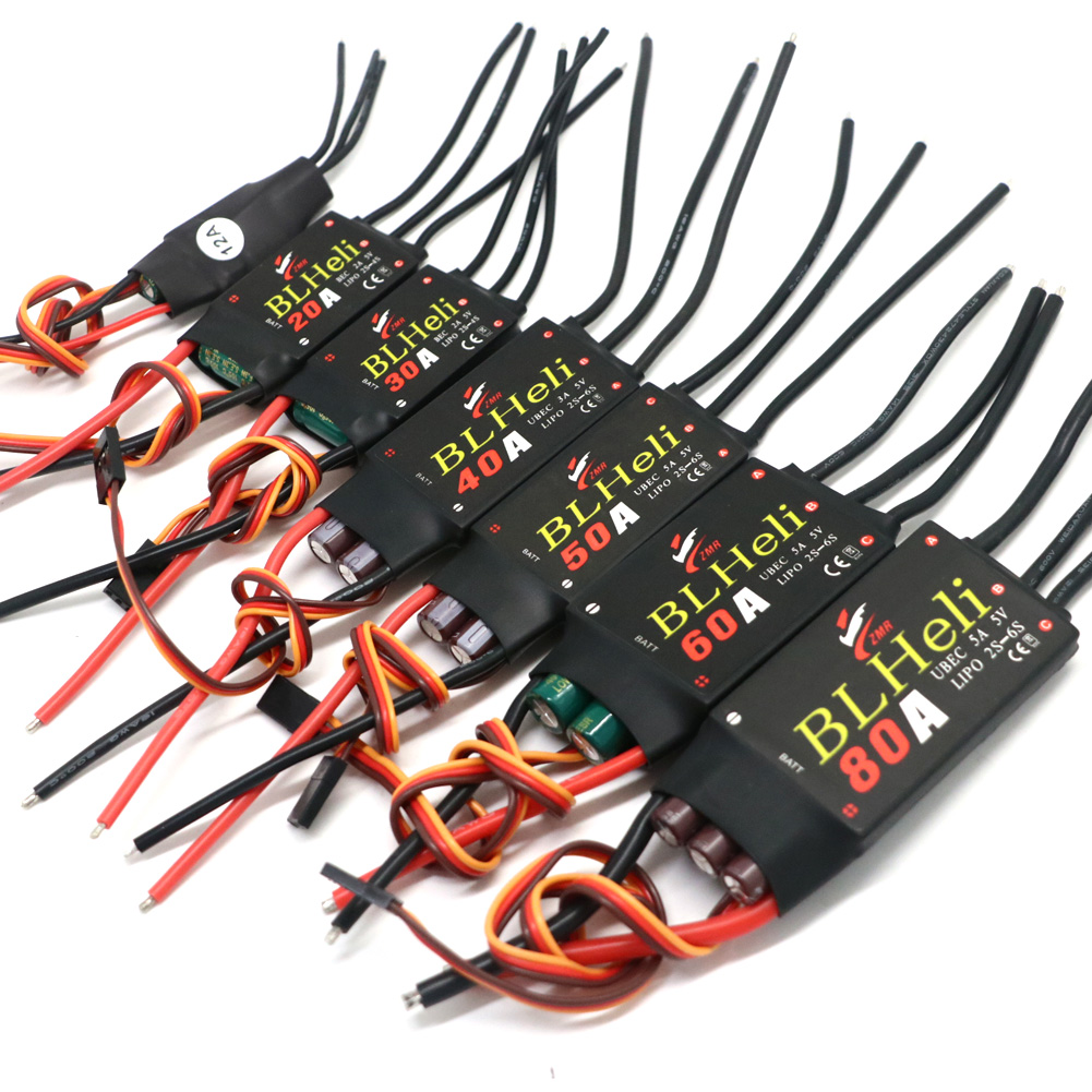 Drone Rc Toy - BLHeli Tanpa Sikat ESC 80A 12A