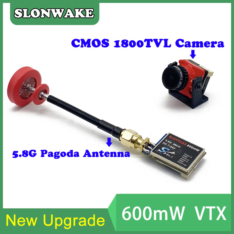 5.8G 48CH 600MW VTX-CAM FPV Pe - Rc Transmitter Drone ulasan dan harga