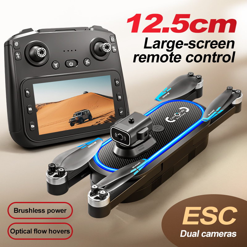 Drone 2025 S186 Profesional 4K - Drone Rc With Screen ulasan dan harga
