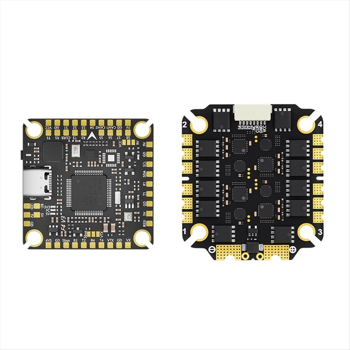 AAAE F455S V4 FC&ESC FPV Stack - Drone Rc V4 ulasan dan harga