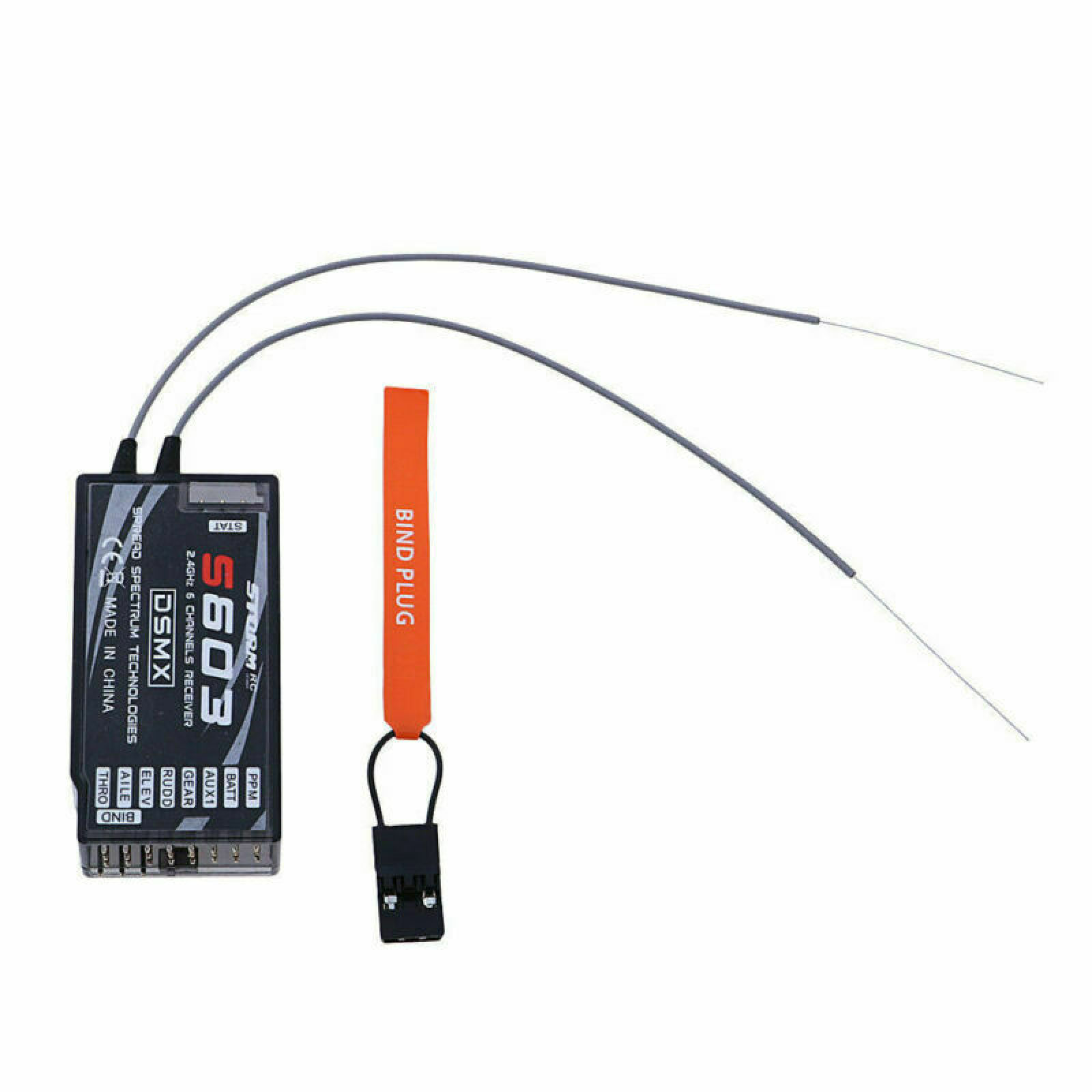 Penerima 6CH 2.4GHz PPM S603 d - Drone Rc Aircraft ulasan dan harga