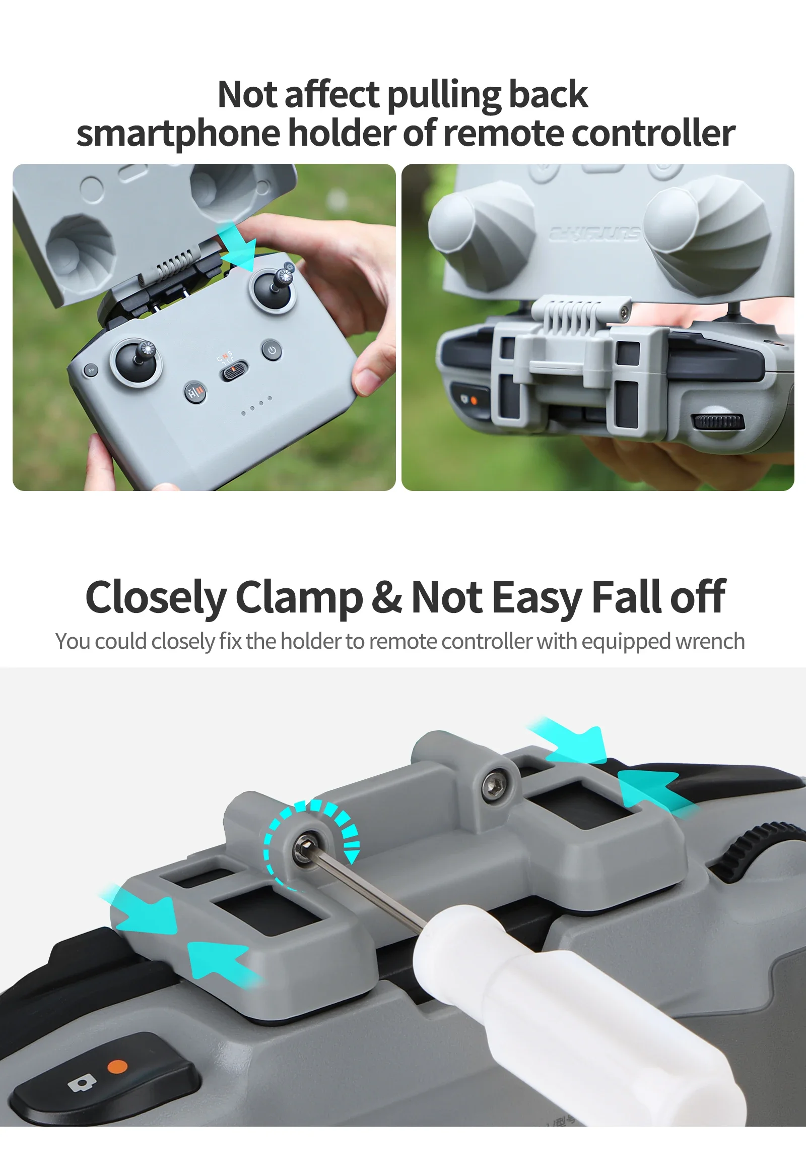 Pelindung Kontroler 2 in 1 Sun - Drone Dji Rc Pro ulasan dan harga