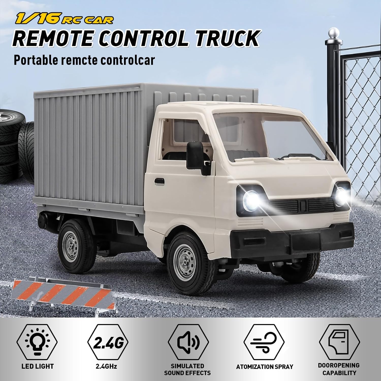 Truk RC KF21 1:16 2.4GHZ Mobil - Drone Rc Bolide ulasan dan harga