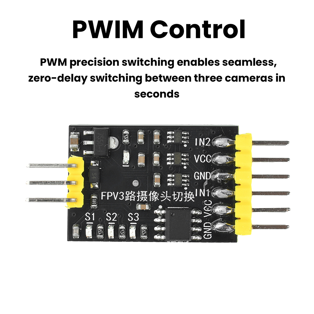 Modul Pengalih Video 3 Saluran - Drone Switch Rc ulasan dan harga
