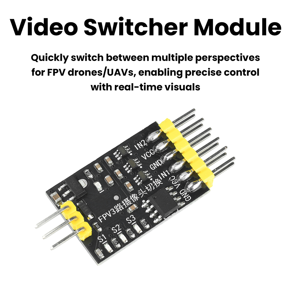 Modul Pengalih Video 3 Saluran - Drone Switch Rc ulasan dan harga
