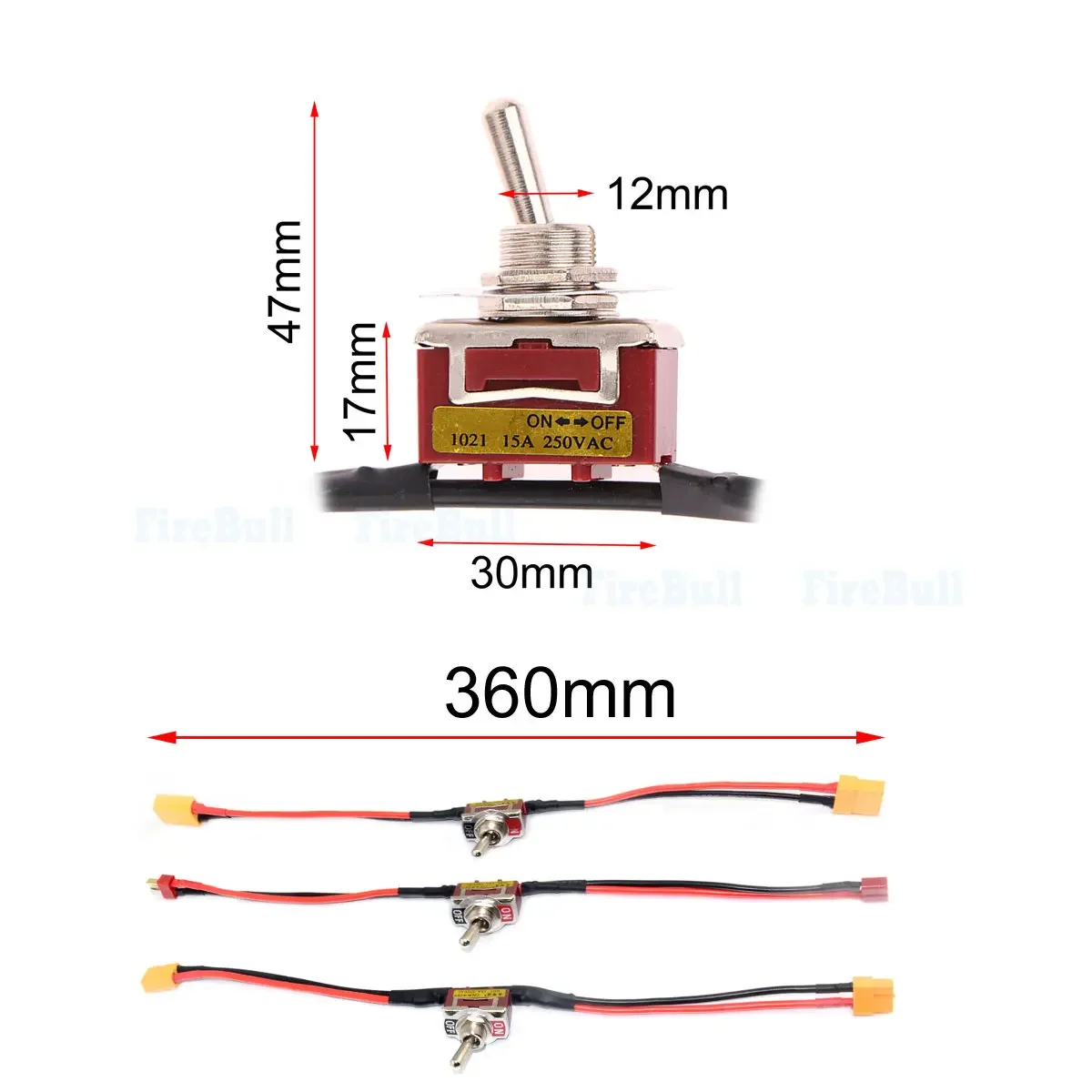 Saklar Rocker 15A Daya Tinggi  - Drone Switch Rc ulasan dan harga