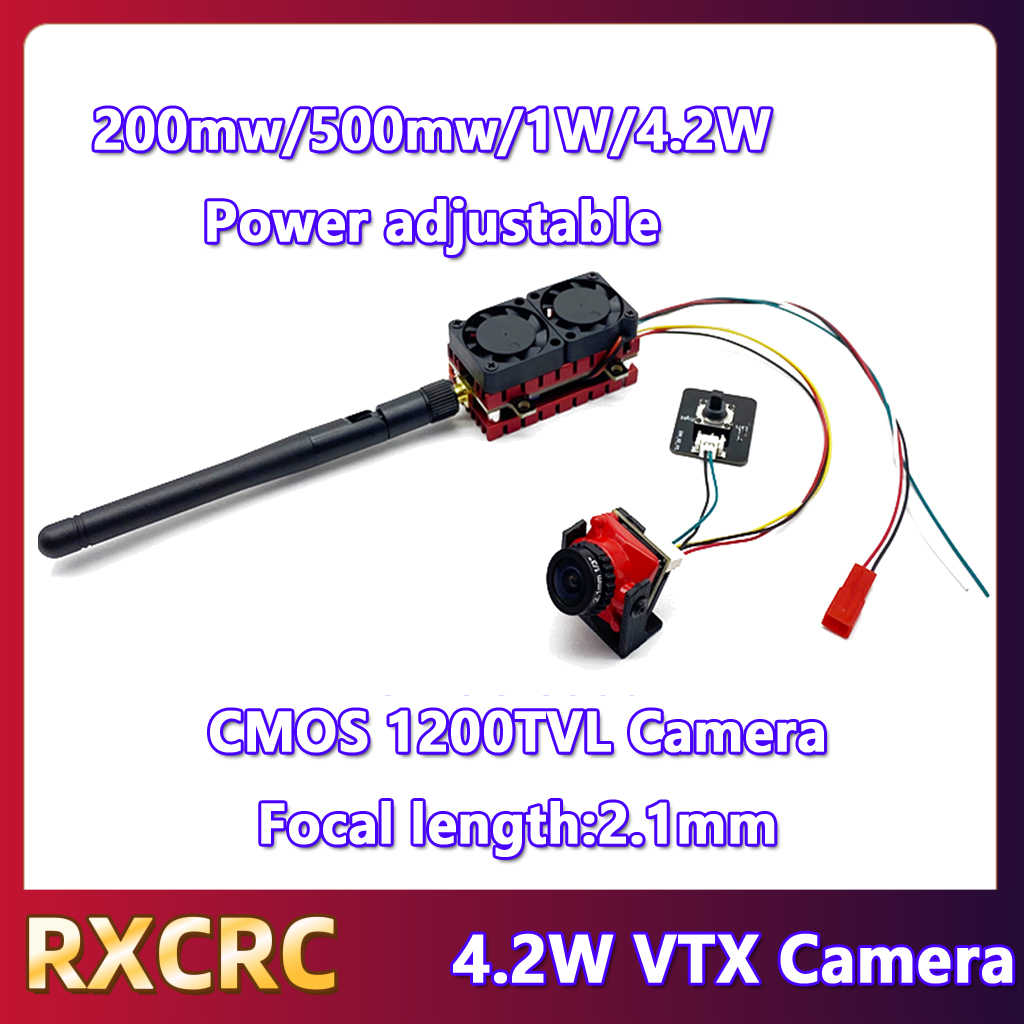 RXCRC 5.8G 48CH 4.2W Pemancar  - Rc Transmitter Drone ulasan dan harga