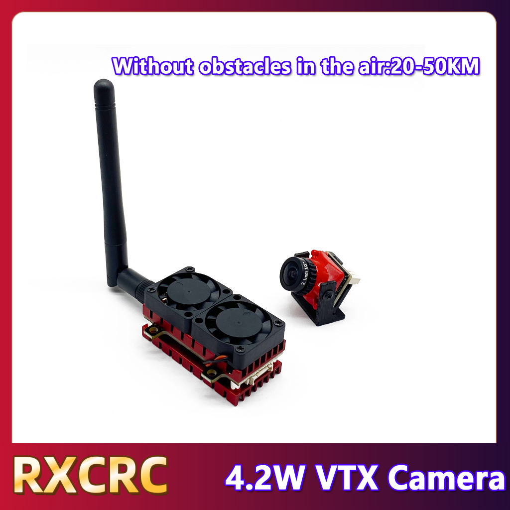RXCRC 5.8G 48CH 4.2W Pemancar  - Rc Transmitter Drone ulasan dan harga