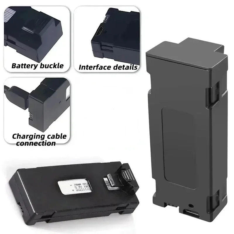 1-10 buah E99 Pro baterai Dron - Drone Rc E88 Pro ulasan dan harga