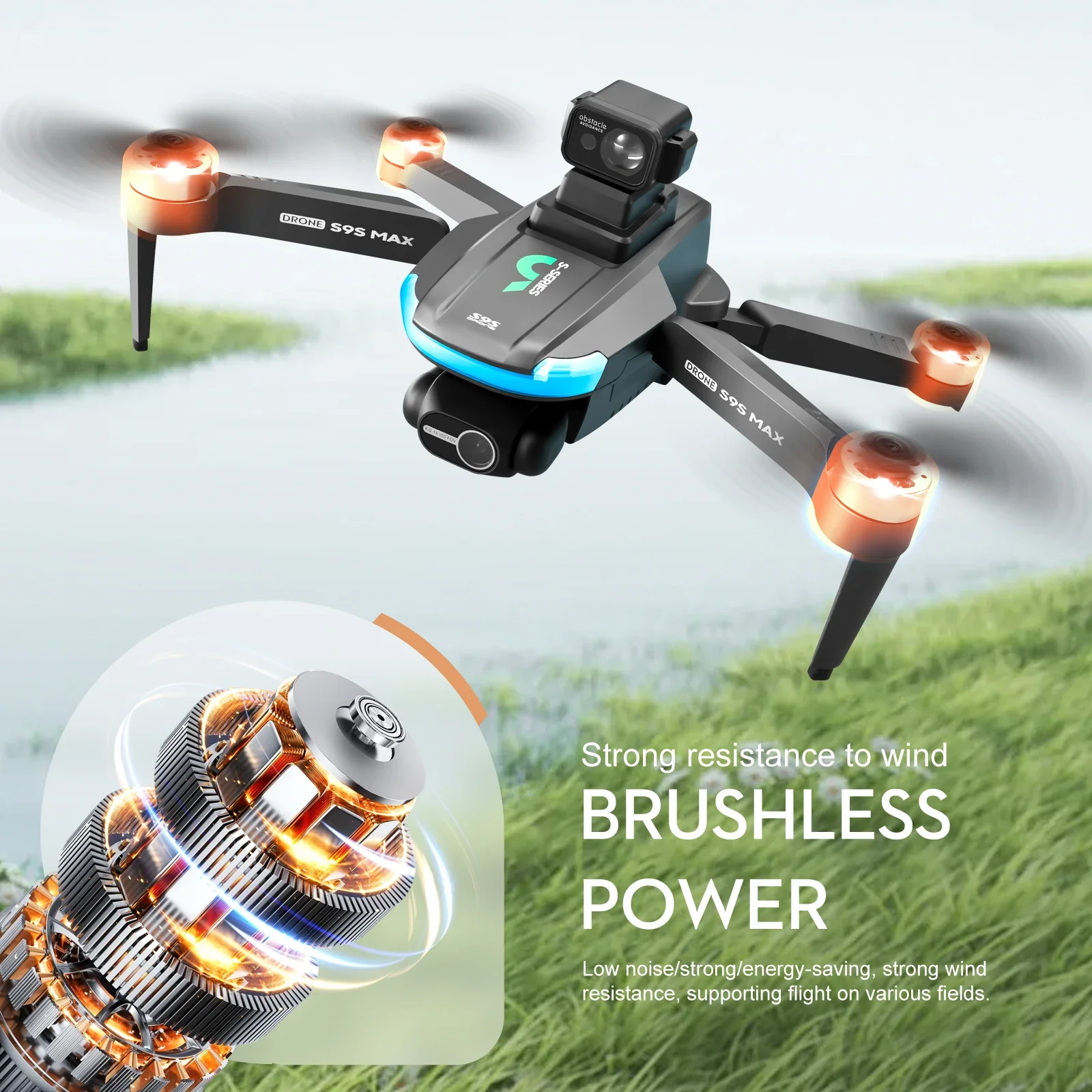 Drone MINI S9S MAX Baru 4K 2 S - Dron Rc Quadcopter ulasan dan harga