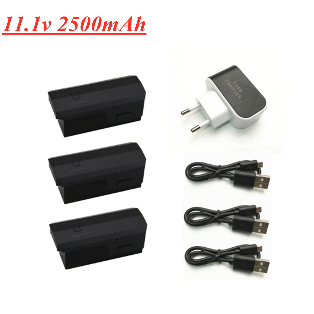 Baterai Lipo 11.1v 2500mah unt - Drone Sjrc ulasan dan harga
