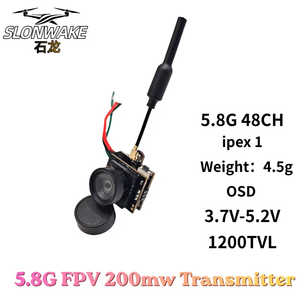 SLONWAKE Kamera Transmisi Vide - Drone Rc With Screen ulasan dan harga