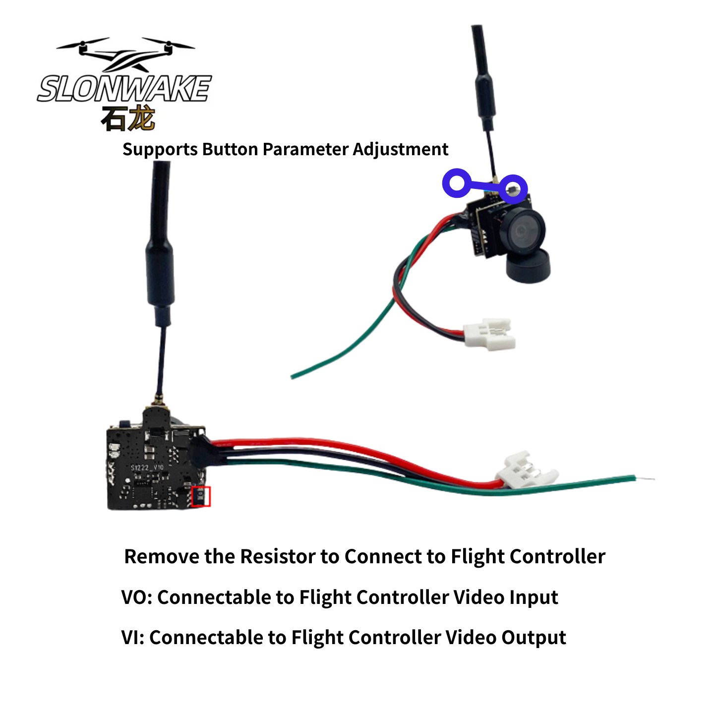 SLONWAKE Kamera Transmisi Vide - Drone Rc With Screen ulasan dan harga