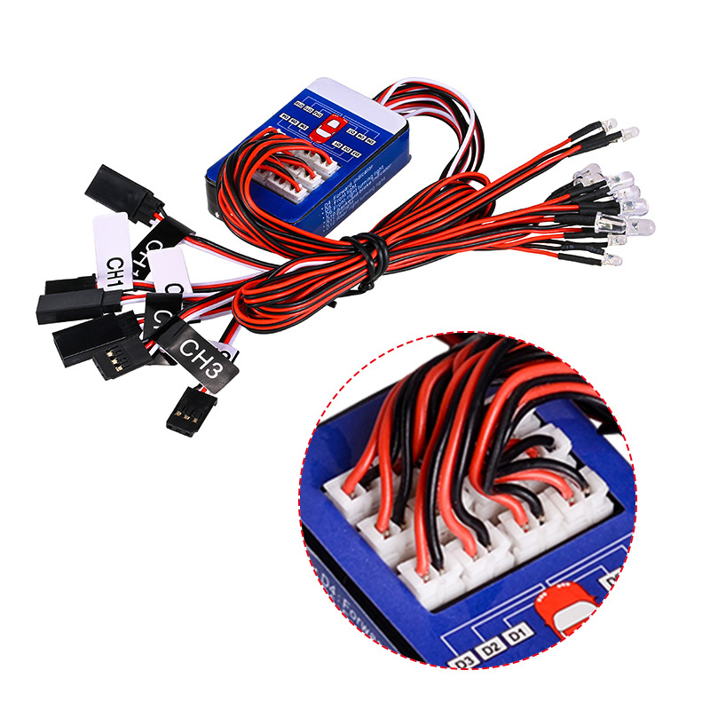 Kit Sistem Lampu LED Mobil RC  - Drone Rc Bolide ulasan dan harga