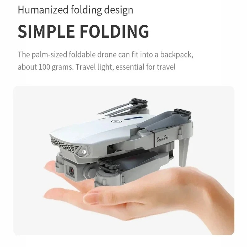 E88 Mini Drone Kamera 4K HD Wi - Drone E88 Rc Quadcopter ulasan dan harga