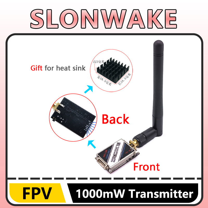 SLONWAKE 5.8G 48CH 1W VTX 100/ - Rc Transmitter Drone ulasan dan harga