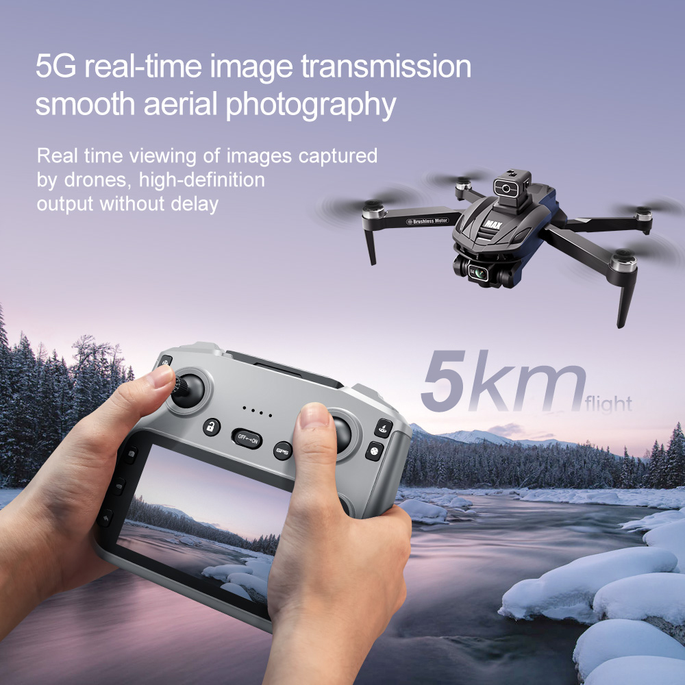 V168 PRO Max GPS Drone 8K Prof - Dron Rc Quadcopter ulasan dan harga
