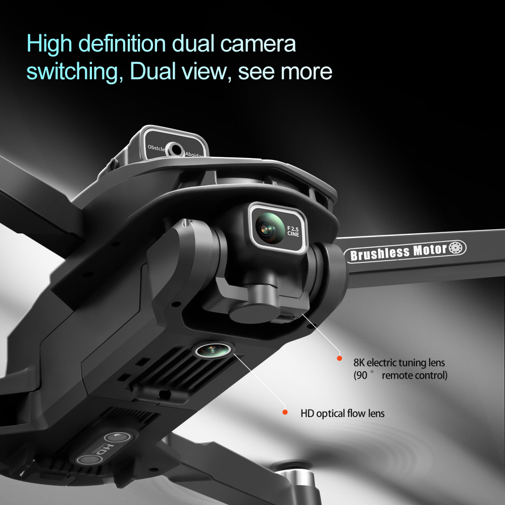 V168 PRO Max GPS Drone 8K Prof - Dron Rc Quadcopter ulasan dan harga