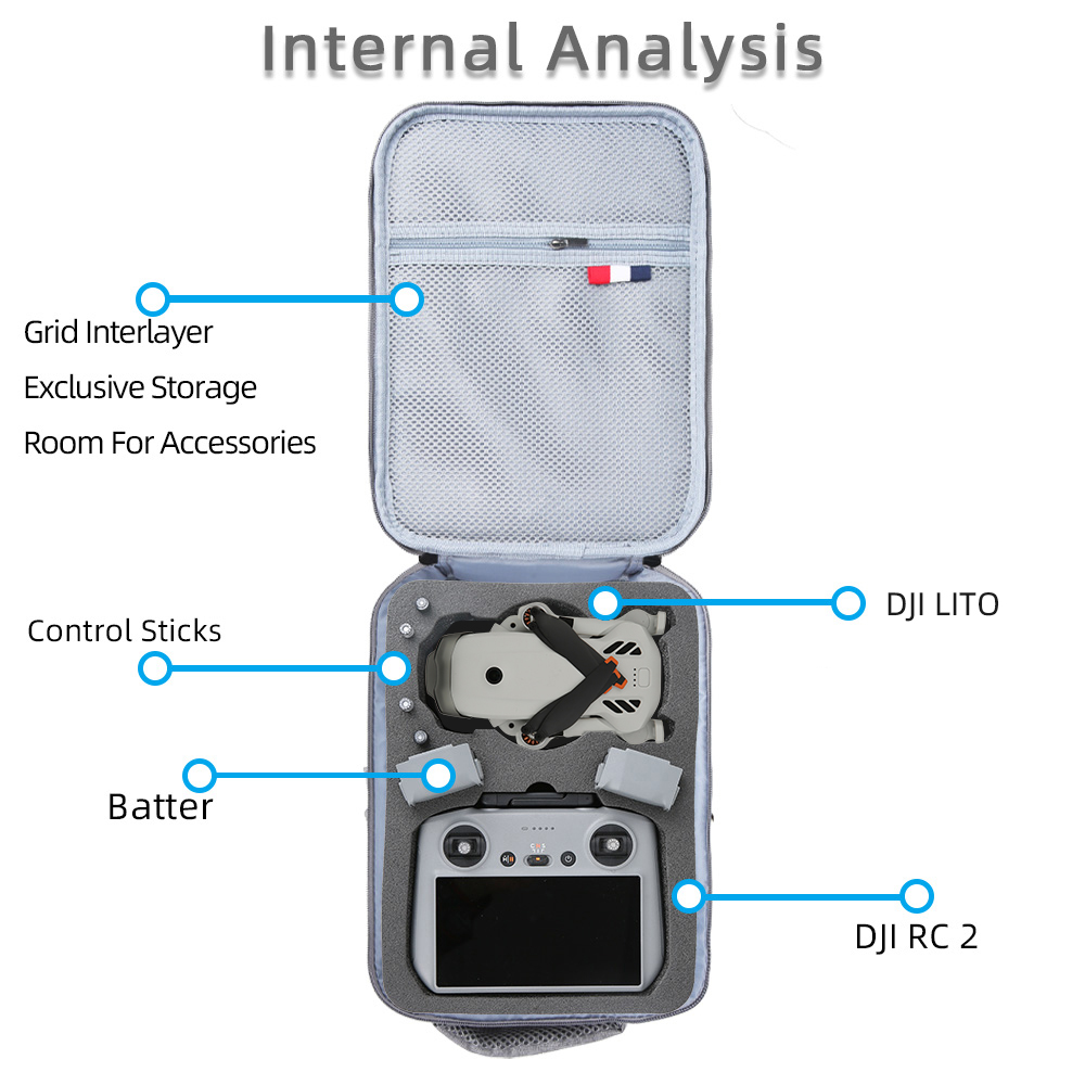 Untuk DJI Lito 1/Lito X1 Tas B - Drone Carrying Bag ulasan dan harga