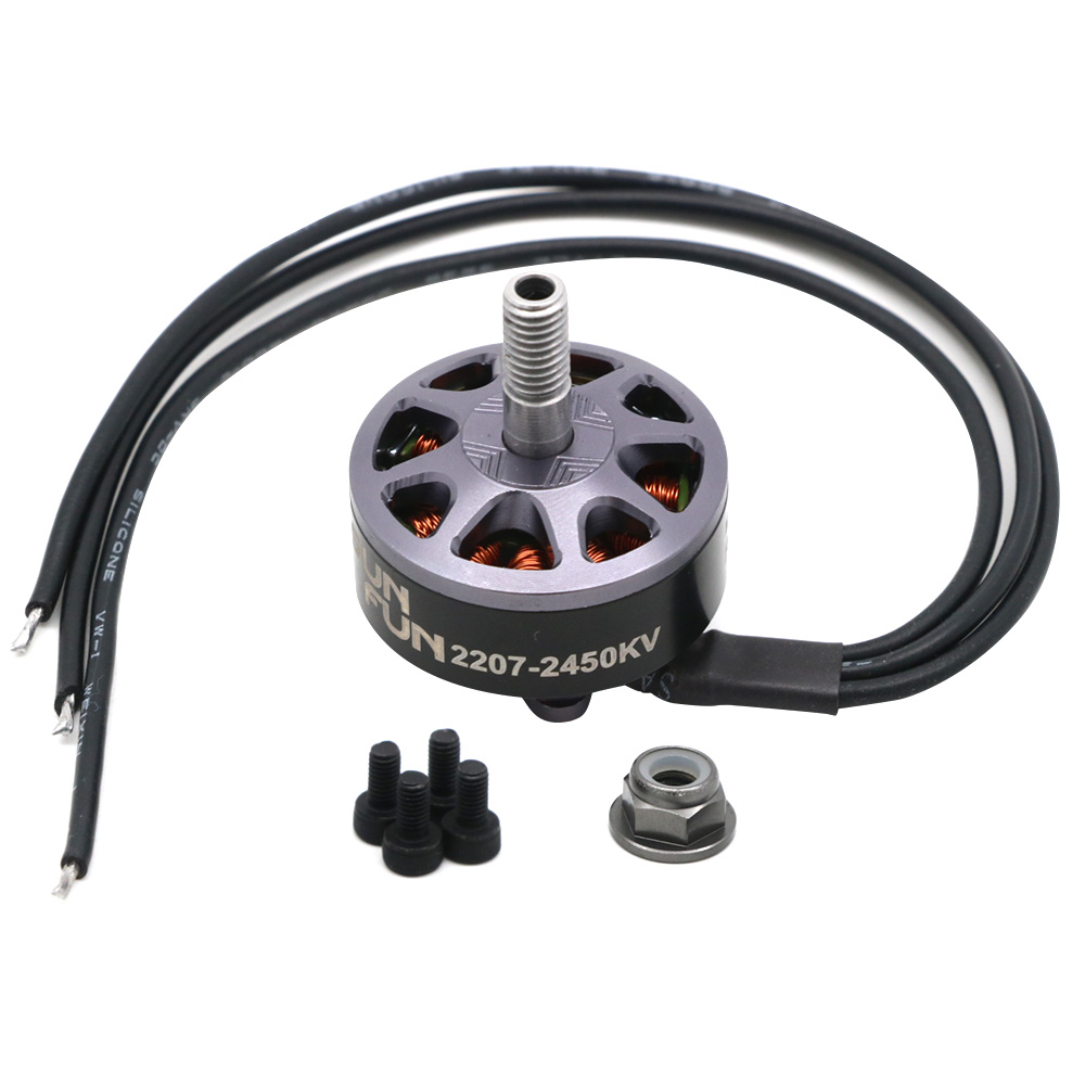 1/4pcs Set Sun Fun 2207 Motor  - Dron Rc Quadcopter ulasan dan harga
