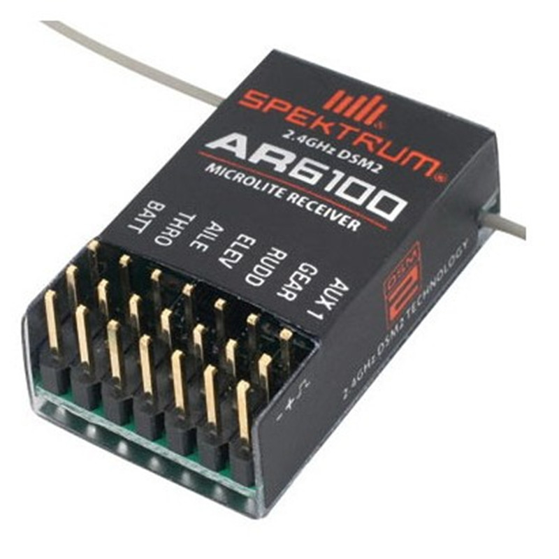 AR6100 DSM2 6CH 2.4GHz Penerim - Drone Rc Aircraft ulasan dan harga