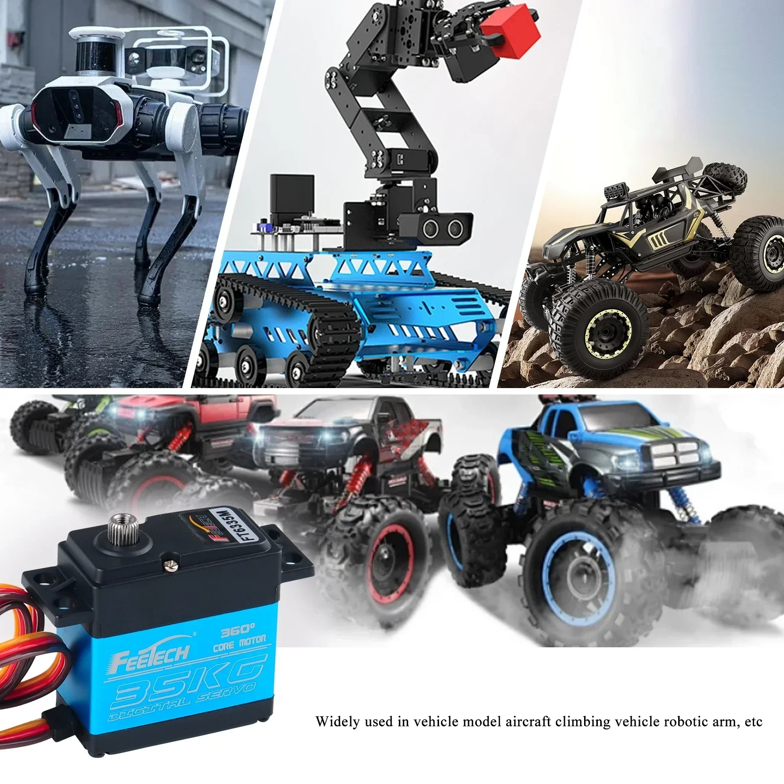 Feetech FT6335M Motor Servo RC - Drone Rc Aircraft ulasan dan harga