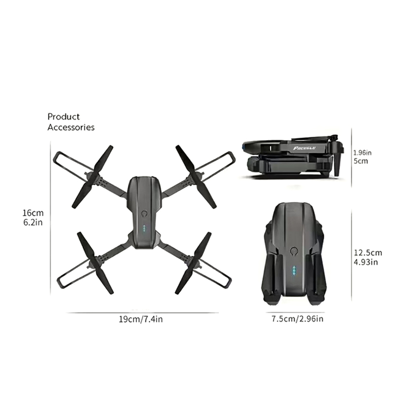 FACEGLE UAV E99 Nova RC Drone  - Dron Rc Quadcopter ulasan dan harga