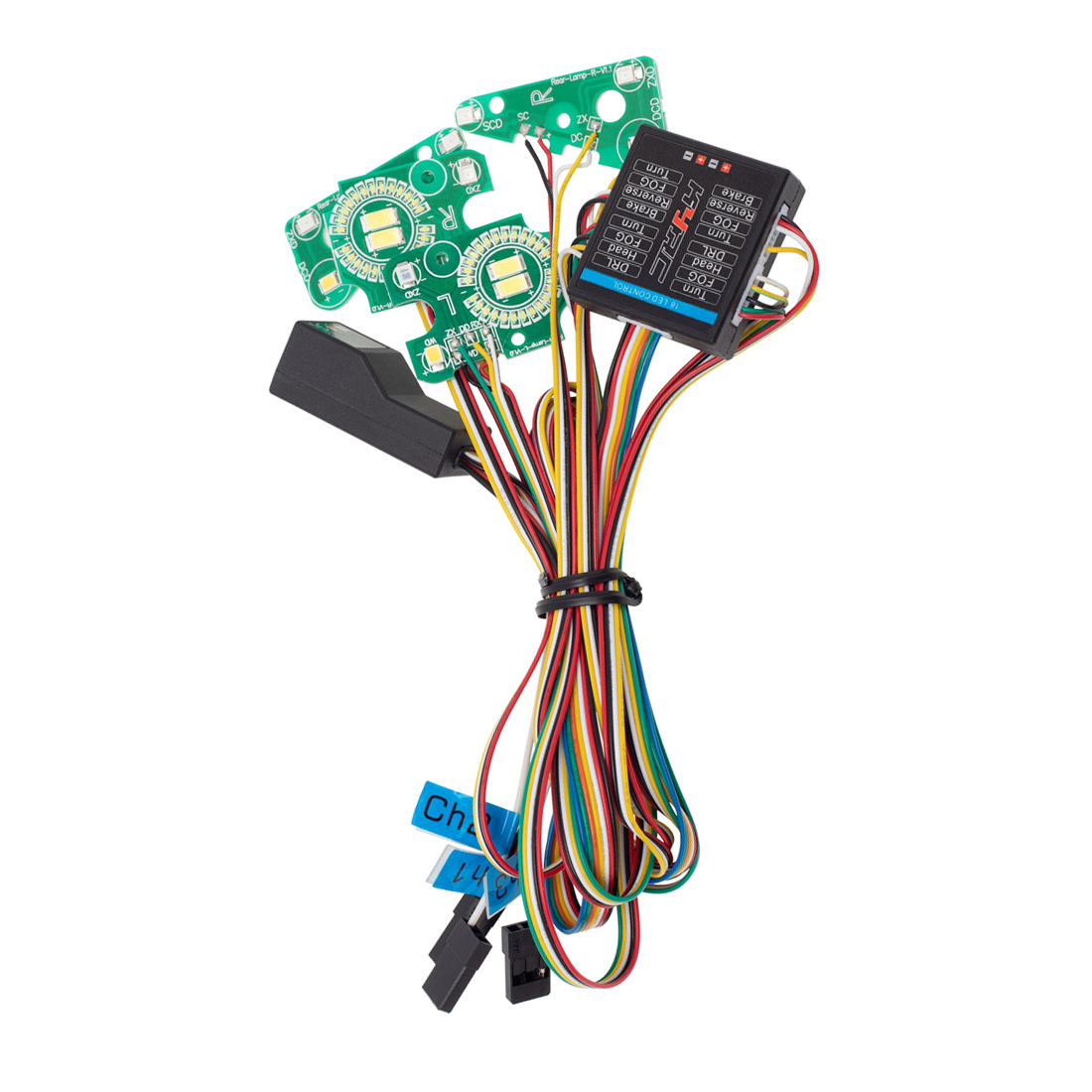 Sistem lampu LED depan & belak - Drone Rc Bolide ulasan dan harga