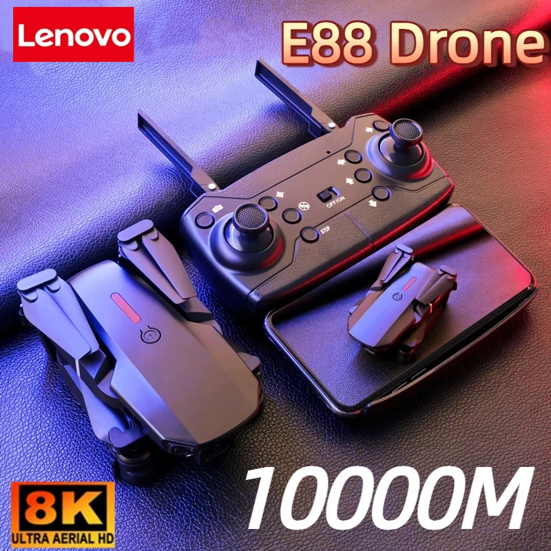 Drone Lenovo New E88 Pro WIFI  - Rc Drone E88 ulasan dan harga