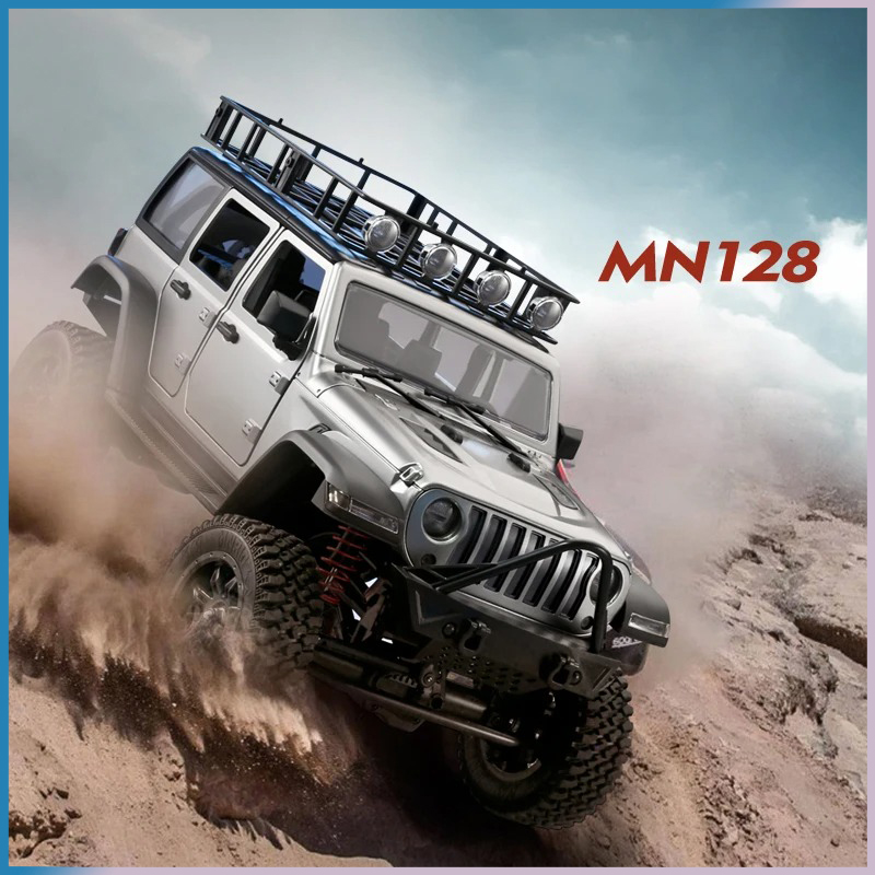 Mobil RC Crawler 4x4 MN128 2.4 - Drone Rc Bolide ulasan dan harga