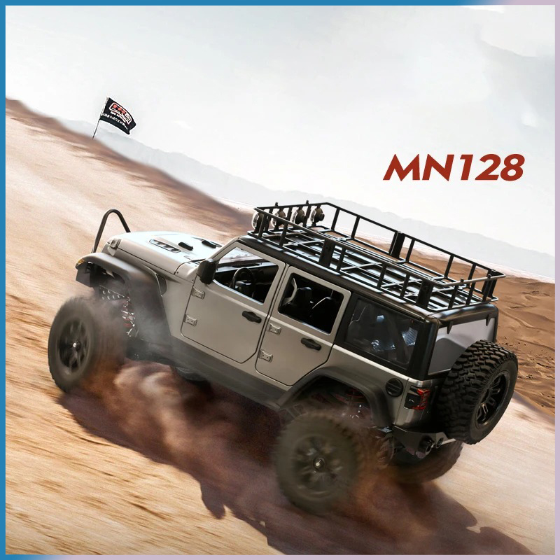 Mobil RC Crawler 4x4 MN128 2.4 - Drone Rc Bolide ulasan dan harga