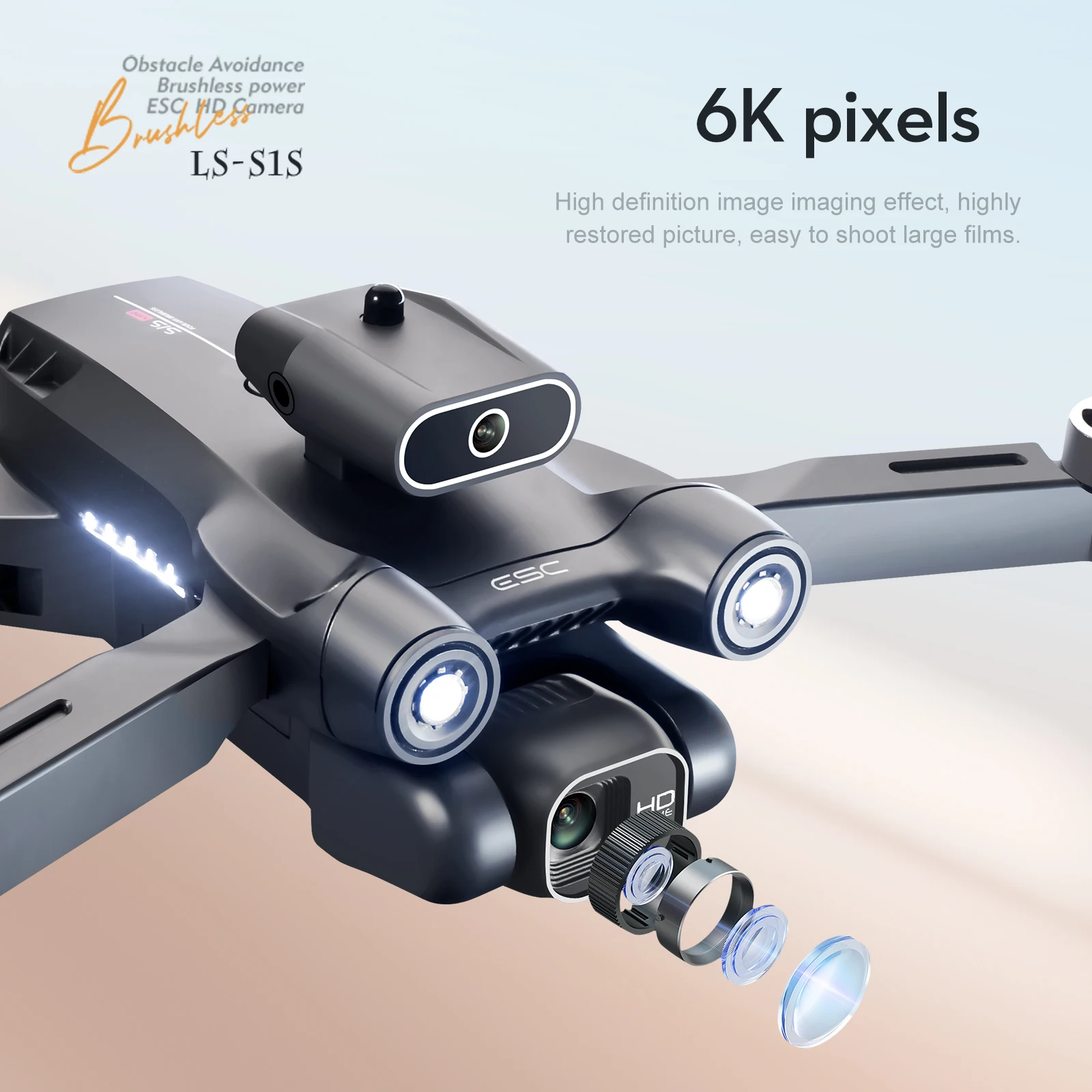 Drone Profesional S1S Kamera 4 - Drone S1S Rc Quadcopter ulasan dan harga