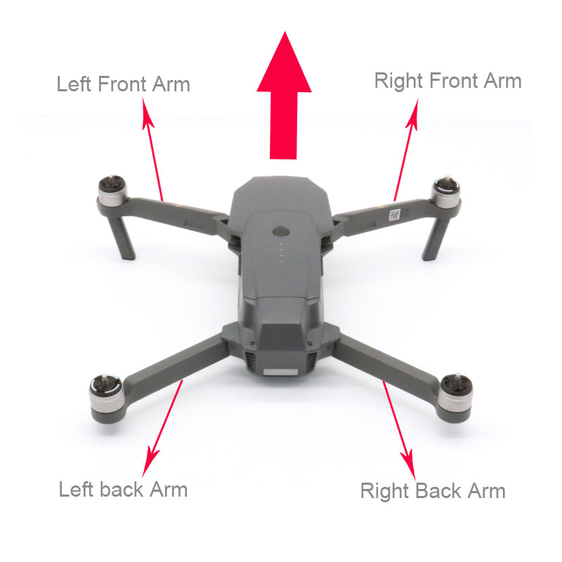 Lengan Motor depan belakang ka - Drone Dji Rc Pro ulasan dan harga